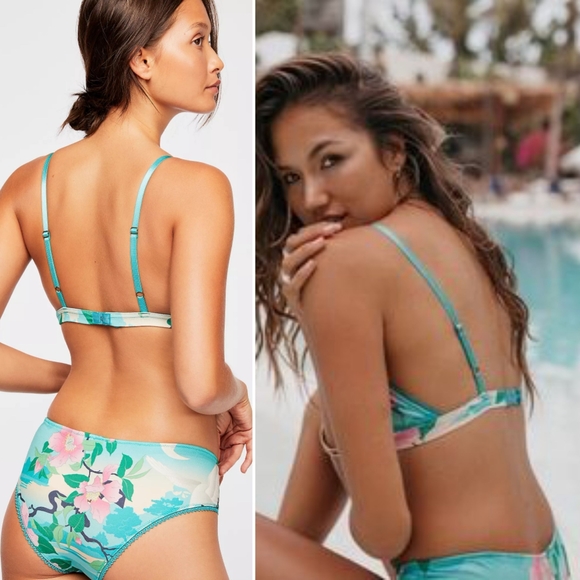 New spell designs nightingale teal tri bralette XS - Picture 6 of 16